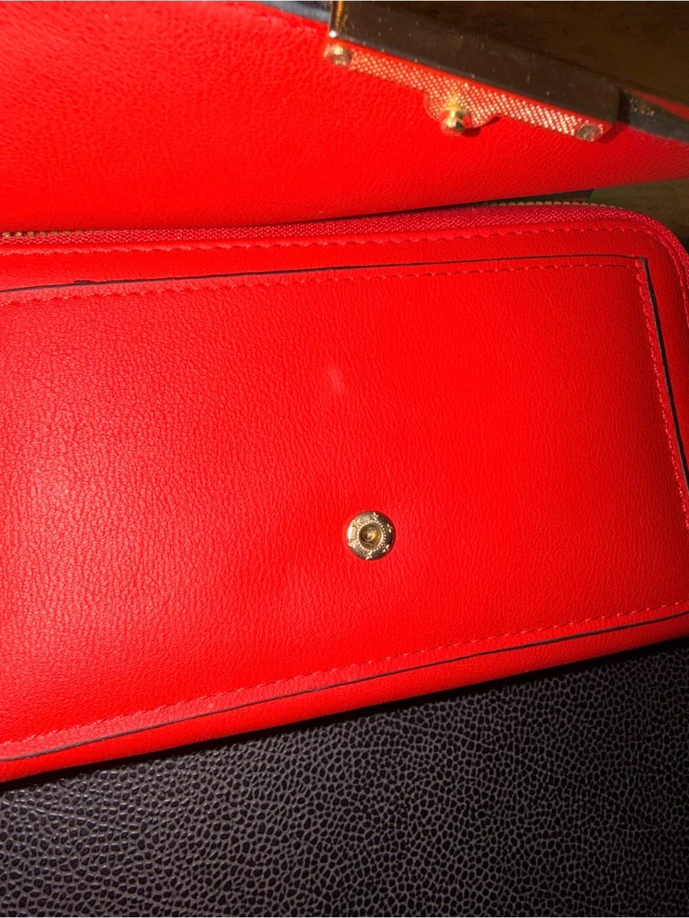 Forever Young Red Crossbody Leather Bag